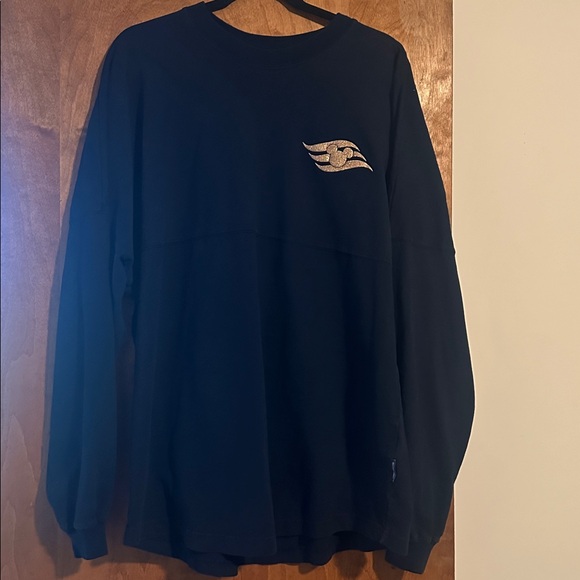 Disney Cruise Line Spirt Jersey Blue and Rose Gold Glitter Size Large DCL Merch - Picture 4 of 6